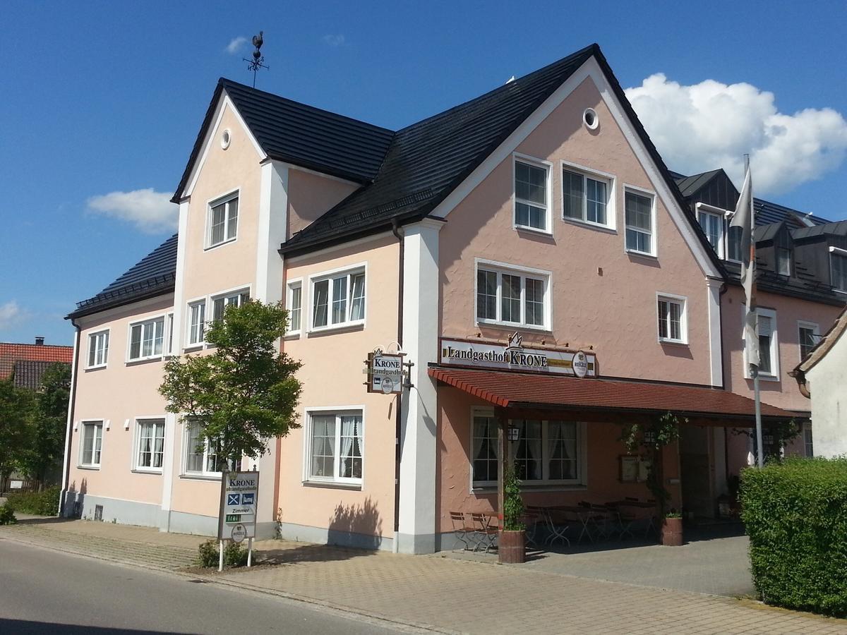 Landgasthof Krone Offingen Eksteriør billede